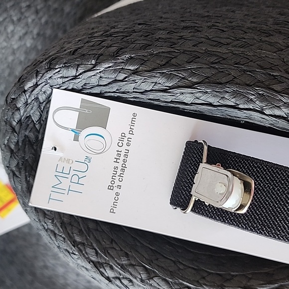 Time and tru panana hat with ribbon trim and Travel Clip - Picture 8 of 8